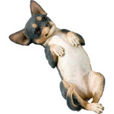 Original Size Chihuahua Sculpture in Tri