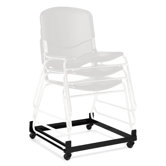 Stack and Guest Dolly for Stackable Chair and Armless Stack Chair