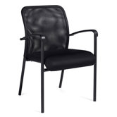 Stack and Guest Mesh Fabric Back Guest Chair