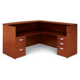Ventnor L Shape Reception Desk Office Suite