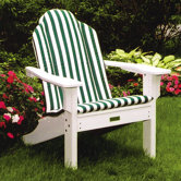 Adirondack Shell Back Chair Cushion