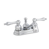 Wellington Centerset Bathroom Faucet with Double Handles