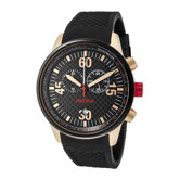 Men's Tech Chronograph Silicone Round Watch