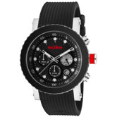 Men's Compressor Chronograph Silicone Round Watch