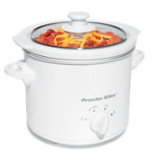 1.5 Qt Round Slow Cooker