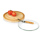 Iris Cutting Board with Knife