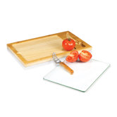 Icon Cutting Board with Knife