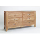 Sherwood Oak 6 Drawer Chest