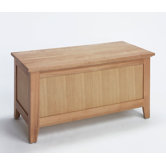 Sherwood Oak Blanket Box