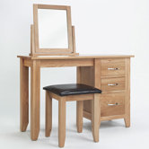 Sherwood Pedestal Dressing Table Set