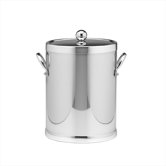 Americano 5 Qt Ice Bucket with Side Handle in Polished Chrome