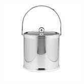 Americano 3 Qt Ice Bucket with Bale Handle in Chrome