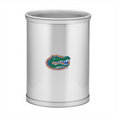 Collegiate Florida Waste Basket in Brushed Chrome