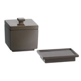 Bath and Home Hemingway Soap Dish with Accessory Jar