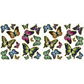 Butterflies Glow in the Dark Wall Art Kit