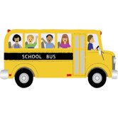 Ultimate School Bus Pre Cut Wall Mural