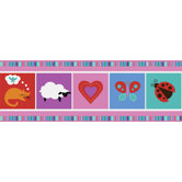 Kids World Be Mine Pink Wallpaper