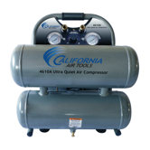 4610A Ultra Quiet  & Oil-Free  1.0 Hp, 4.6 Gal. Aluminum Twin Tank Air Compressor