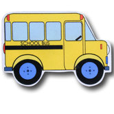 School Bus Drawer Knob