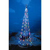String Light Christmas Cone Tree