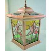 Large 1 Light Open Flower Garden Landscape Light