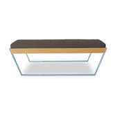 Sylis Leather Bench