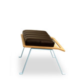 Ilex Leather Ottoman