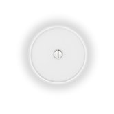 Mini Button Wall/Ceiling Light in White