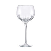 Firelight Platinum Signature Crystal Balloon Wine Glass