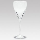 Encore Platinum Crystal Wine Glass