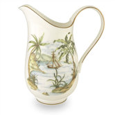 British Colonial Tradewind Large Pitcher