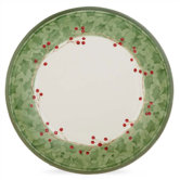 Holiday Damask Dinner Plate