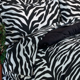 Zebra Waterbed Sheet Set