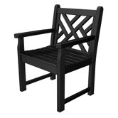 Chippendale Garden Arm Chair