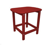 South Beach Shell Back Side Table