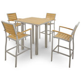 Ivy Terrace 5 Piece Bar Set