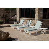 Trex Outdoor Chaise with Cushion
