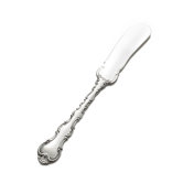 Strasbourg Butter Spreader with Flat Solid Handle