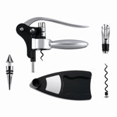 That's Entertainment 6 Piece Top Handle Corkscrew Set with Base