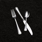Old French 46 Piece Dinner Flatware Set