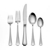 Gorham Fairfax 46 Piece Dinner Flatware Set