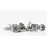 Tri-Ply Stainless Steel Cookware (Set of 10)