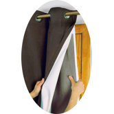 Ultimate Liner A Multi Purpose Hotel Quality Blackout Liner Panel in White