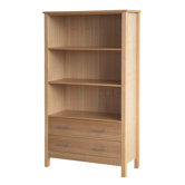 Oakridge High Bookcase in Natural