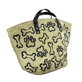 PB Paws & Co. Large Puppy Paws Tapestry Tote Bag