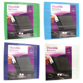 2" Assorted Colors Durable Reference View Binder