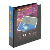 Nonstick Heavy-Duty EZ-Turn� Round Ring View Binder