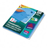 Index Maker Clear Label Punched Translucent Dividers