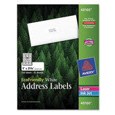 EcoFriendly Laser and Inkjet MailingLabels
