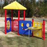 Tot Town Line  Open Panel Village